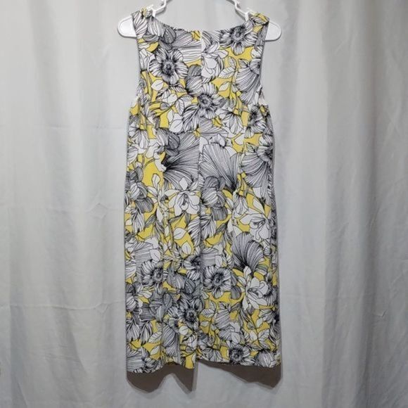 Pappagallo Sleeveless‎ Midi Dress Sz 8 - Picture 4 of 12